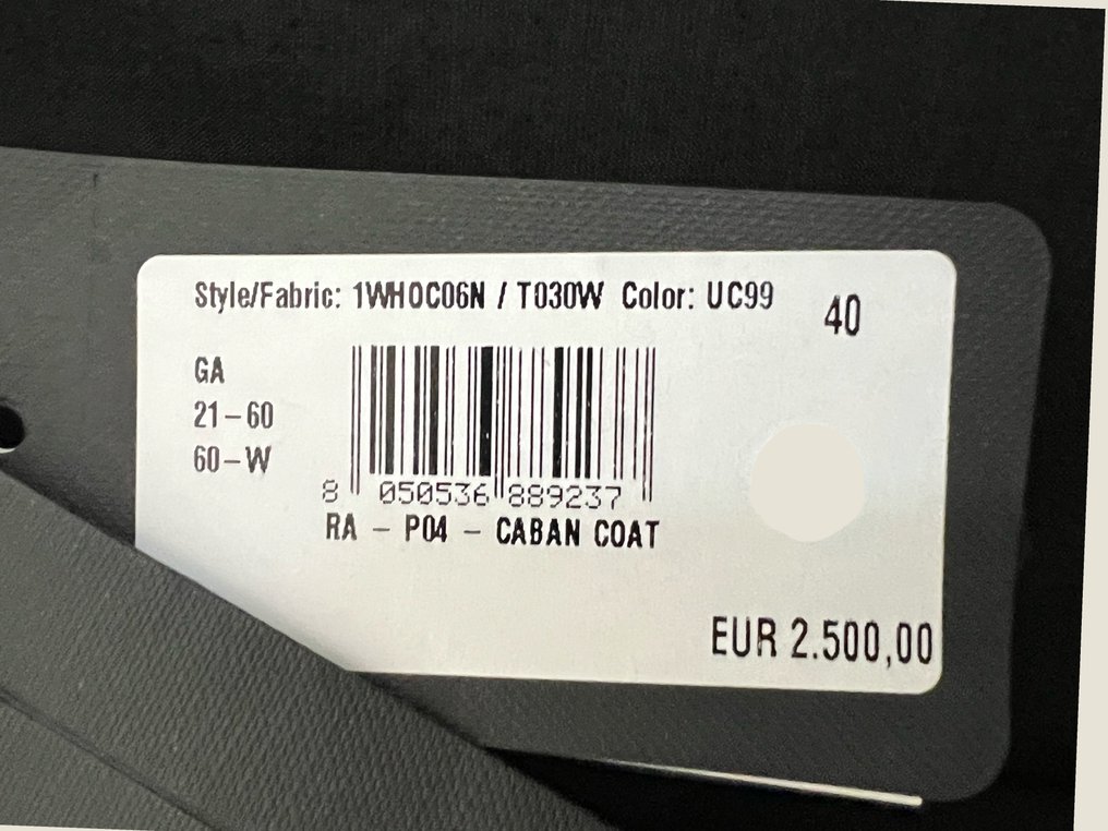 Giorgio Armani- NEW!-RRP 2500€- 40IT (S/M) - 羽絨服 - New with tags #2.1
