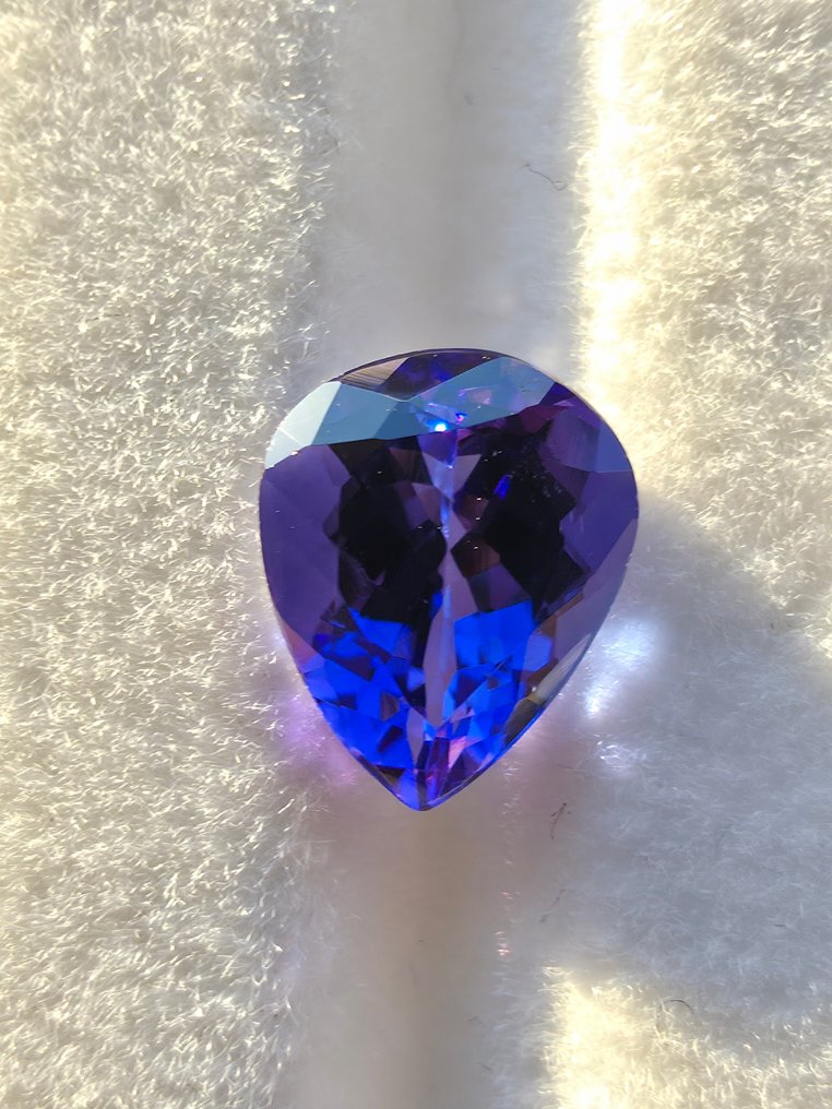 Zonder Minimumprijs Paars, Blauw, Violet Tanzaniet - 1.69 ct - Antwerp Laboratory for Gemstone Testing (ALGT) #2.1