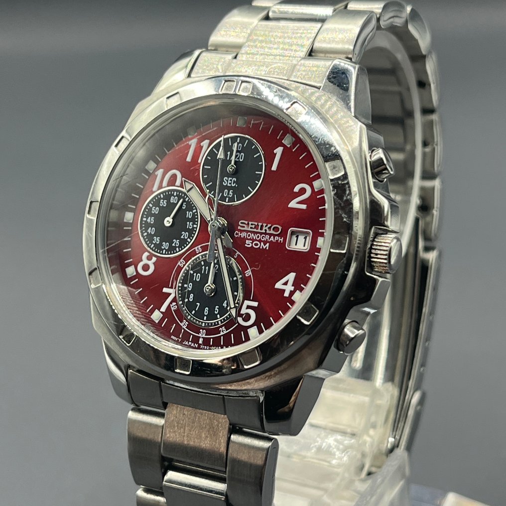 Seiko - Chronogragh - χωρίς τιμή ασφαλείας - 7T92-0CA0 - Άνδρες - 2009 #1.0