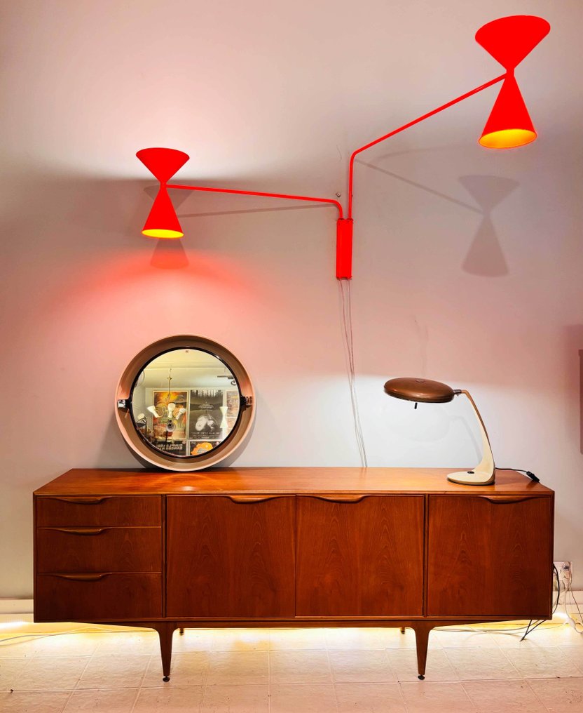 Juanma Lizana Studio - Wall lamp - Fluor - Apply Bats Lights Fluor #1.0