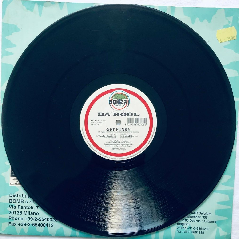 Da Hool * - Get Funky - Άλμπουμ LP (μεμονωμένο αντικείμενο) - 1998 #2.1