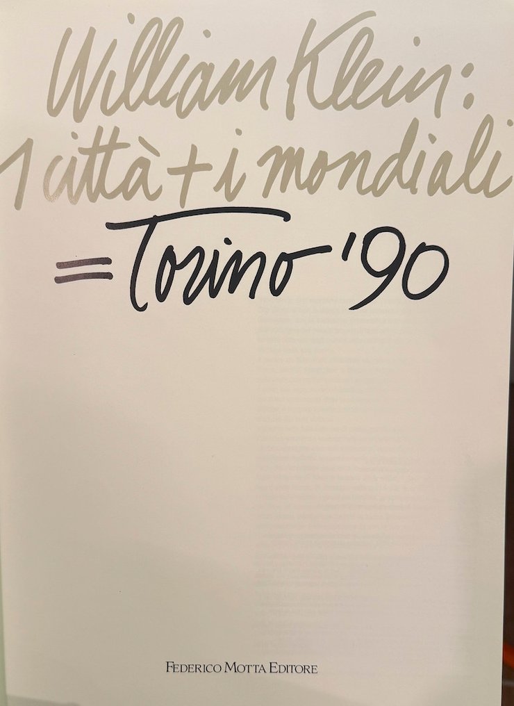 William Klein - William Klein: Torino '90: Una città + i mondiali = Torino '90 - 1990 #2.1