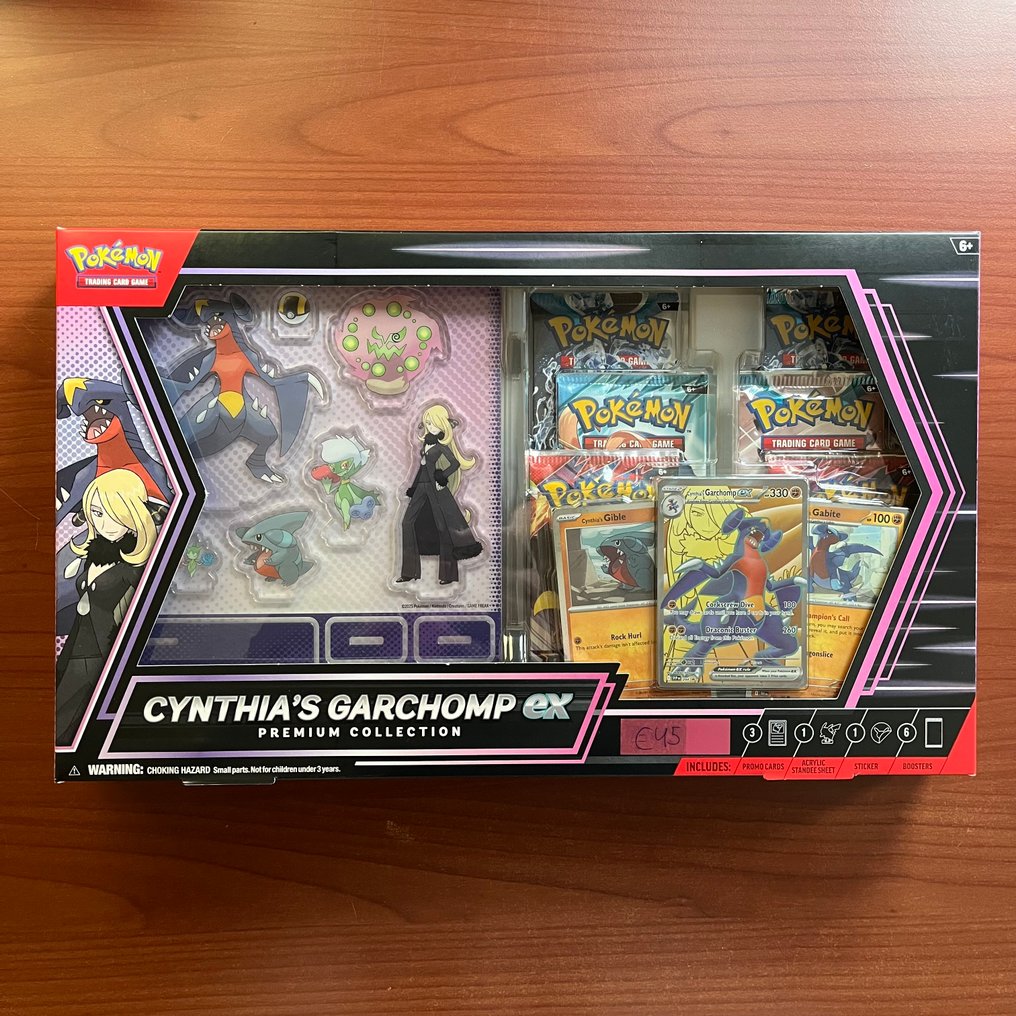 Sealed box - CYNTHIA'S GARCHOMP EX PREMIUM COLLECTION #1.0