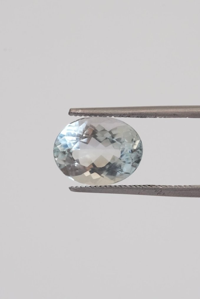 1 pcs  蓝色 海蓝宝石  - 4.15 ct - 西班牙宝石学院（IGE） #1.0