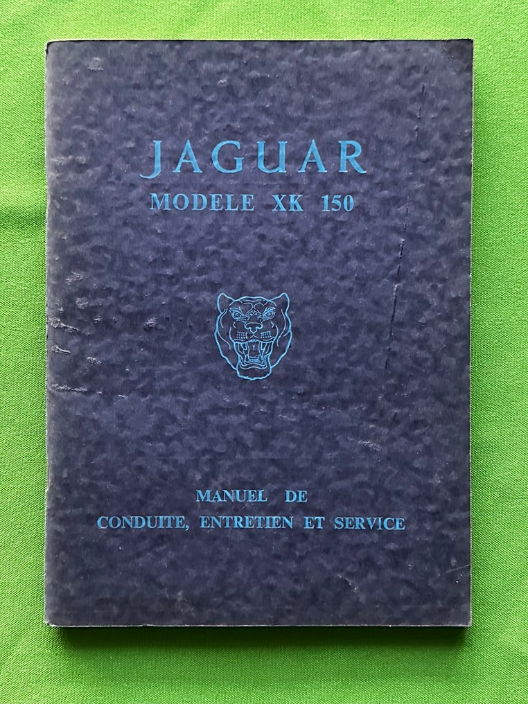 Manual - Jaguar - XK 150 3.4 Coupé and Cabriolet #1.0