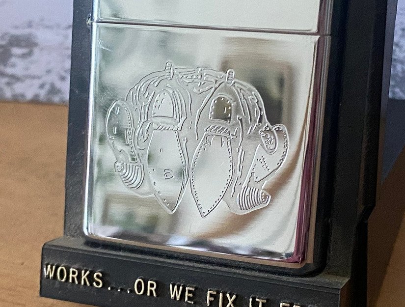 Zippo - COWBOYS SANTIAGS - Ingen mindstepris - Lighter - Stål (rustfrit), Messing #4.3