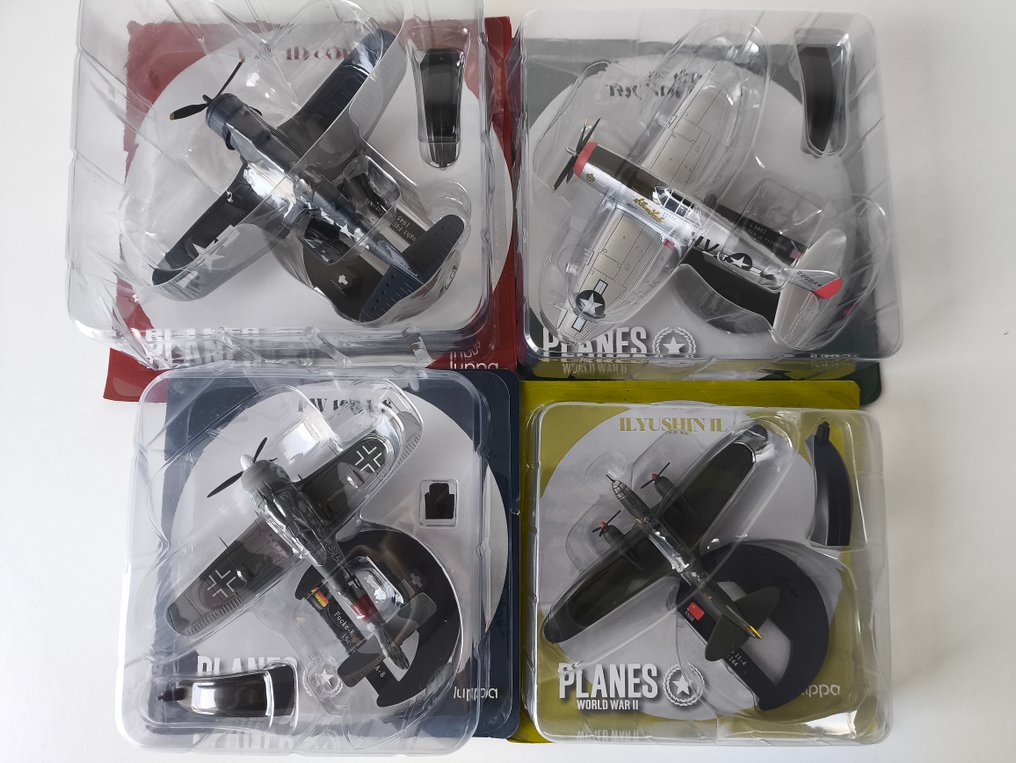 Luppa - Avião de guerra (8) - 8x Planes World War II #1.0