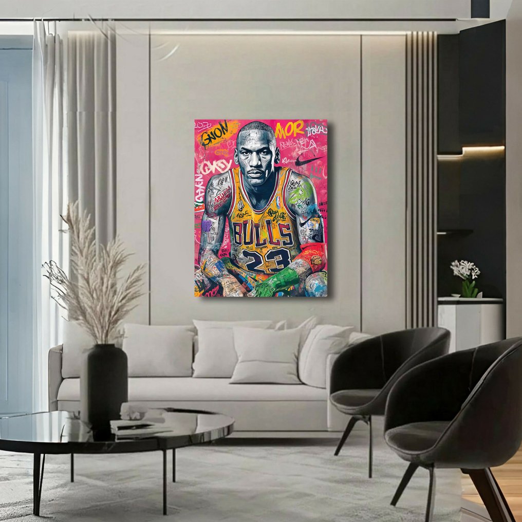 IPR Graph - Michael Jordan (Bulls #23) Legend Neo-Pop #4.3