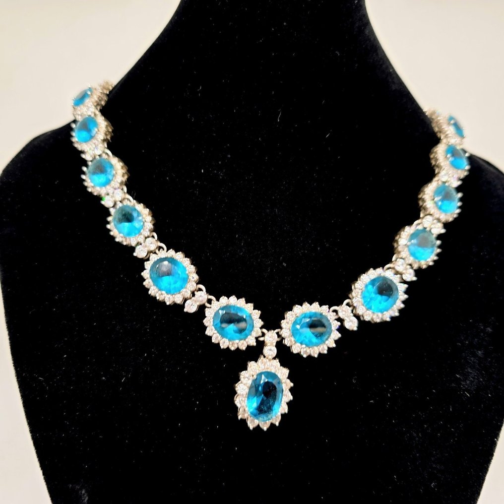 Kenneth Jay Lane - 鍍金 - 鏈 - 复古925黄玉时尚 #2.1