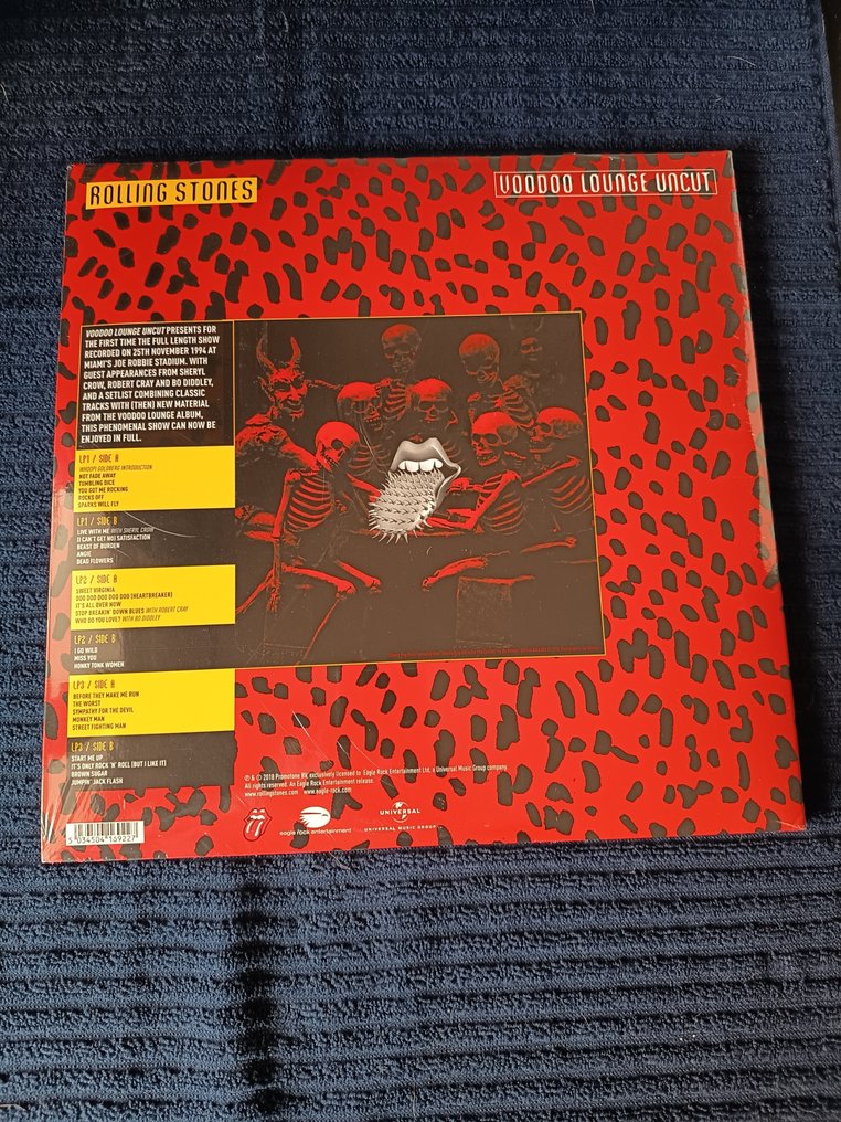 The Rolling Stones - Voodoo Lounge Uncut - Disco in vinile - 180 grammi - 2018 #3.2
