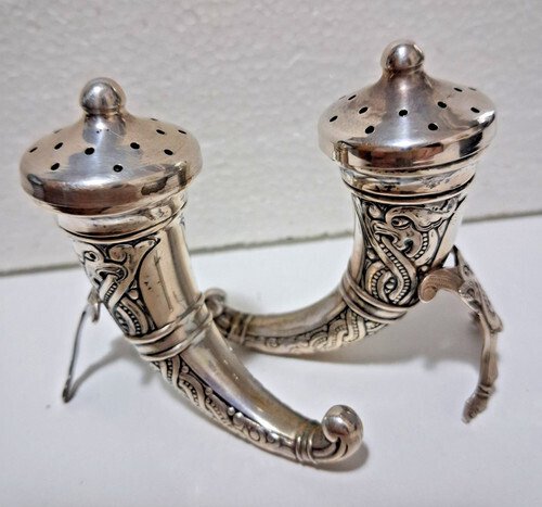 Solniță sare și piper - Argint #1.0