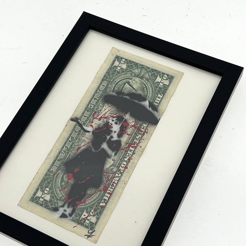 WhyCreationz (XX-XXI) - Dollar Art - Banksy Series: Umbrella Girl #4.3