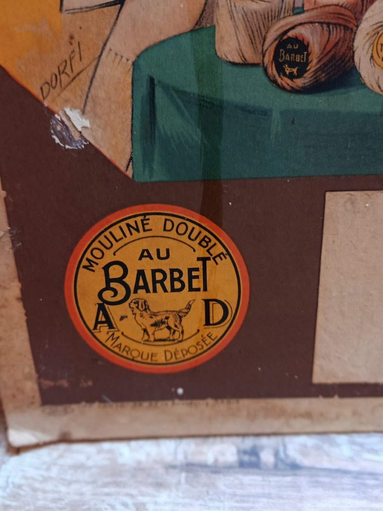 Coton Barbet - Dorfi - Tablica - Karton #1.0