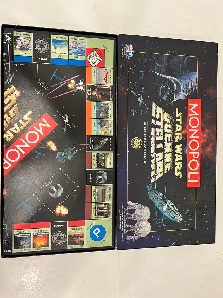 Brettspill - Star Wars Guerre Stellari Monopoli Edizione da Collezione - Cartone #3.2