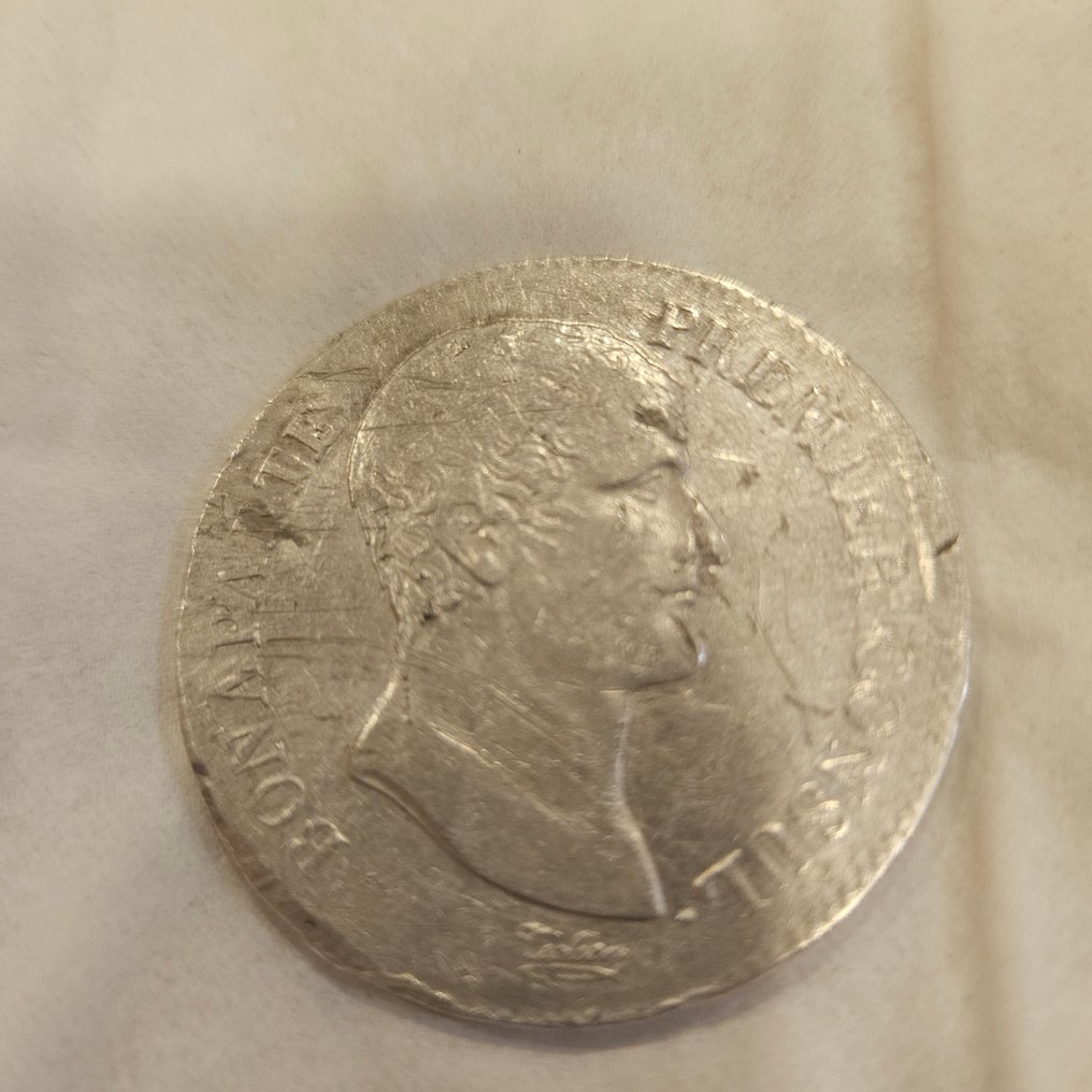 Frankrike. Consulat (1799-1804). 5 Francs An 12-A, Paris (Ingen reservasjonspris) #1.0