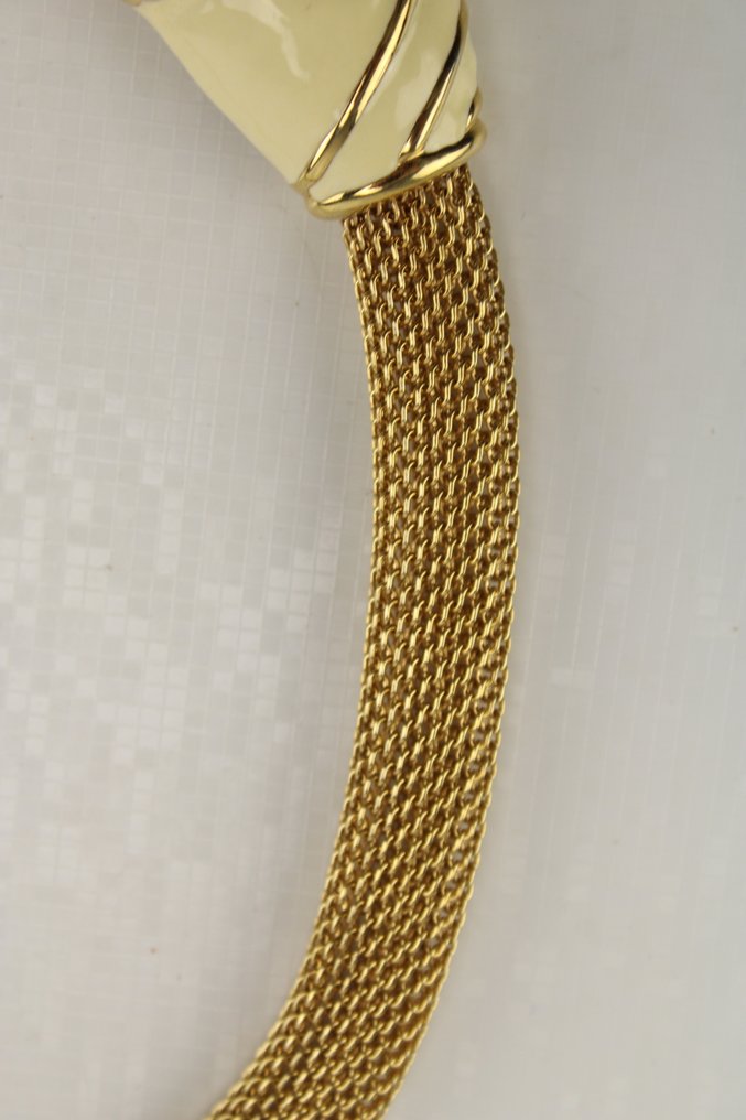 Monet - Placcato oro - Collana - smaltato #3.2