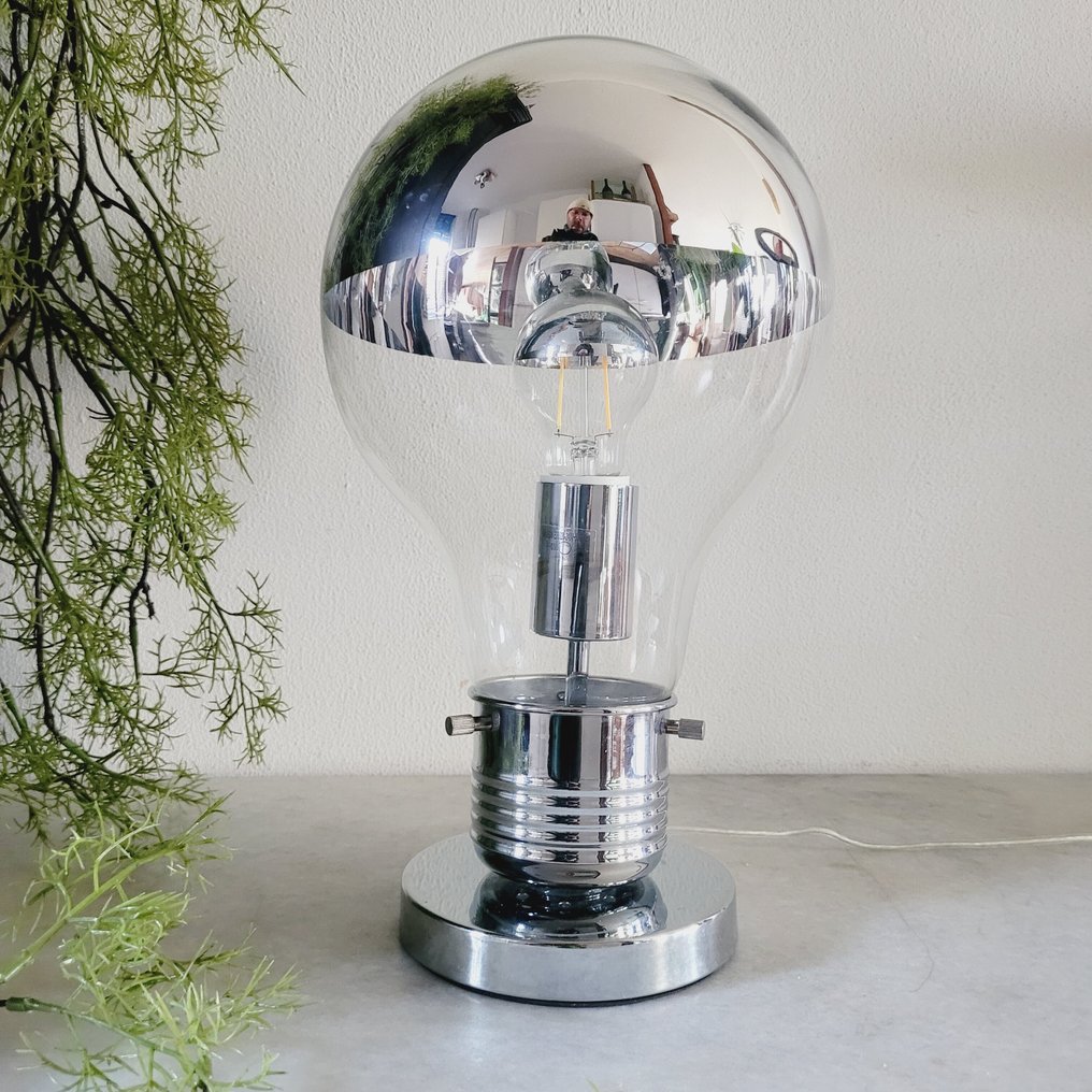 Pop Art Lightbulb, Tafellamp, 1980 - Lamp - Glass #2.1