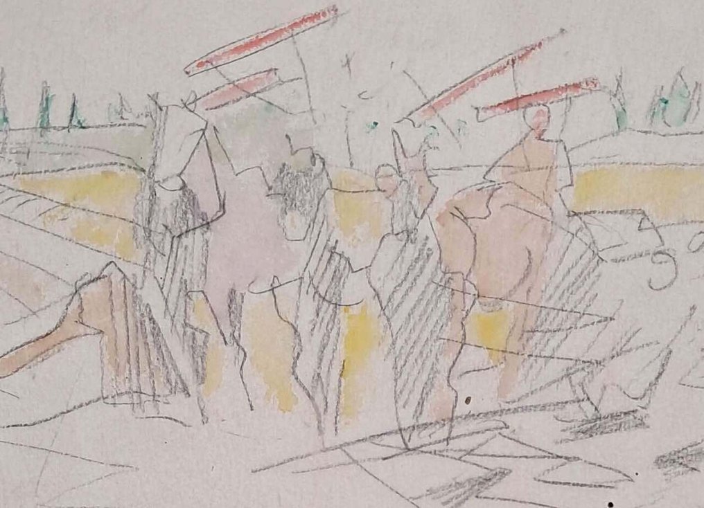 Jacques Villon (1875-1963) - Faucheuses de face #3.2