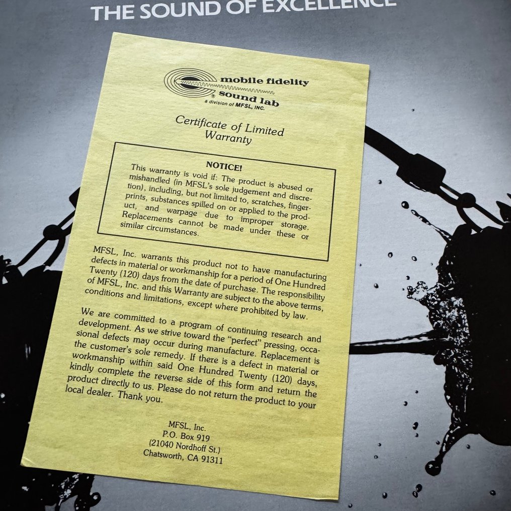 The Rolling Stones - Sticky Fingers [MFSL Master Recording] - LP - Stereo - 1981 #4.3