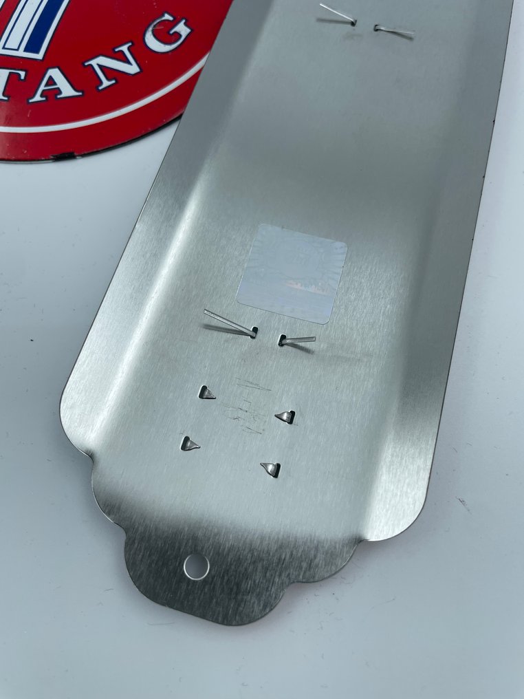Ford Mustang - Ford Mustang - Enamel sign (2) - Enamel board and thermometer - Enamel, blik #4.3