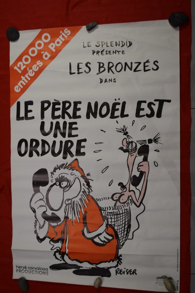 Reiser - LE PÈRE NOËL EST UNE ORDURE - década de 1980 #1.0