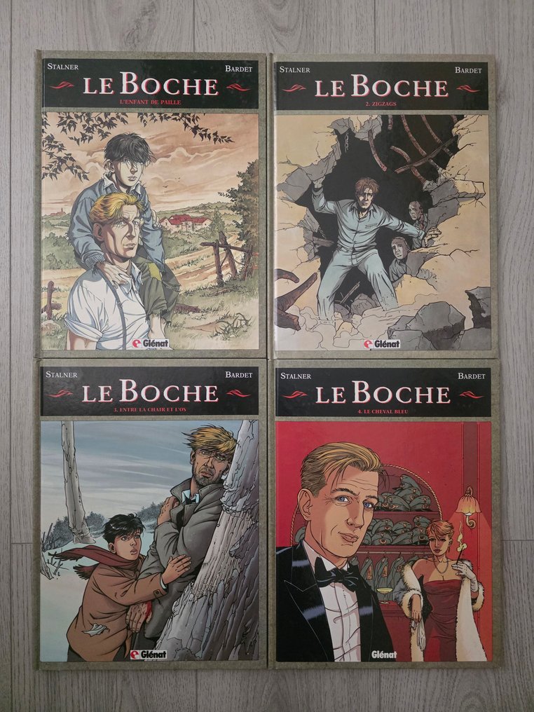 Le Boche T1 à T9 - Série complète - 9x C - EO/Ré - 9 Album - 1990/2002 #1.0