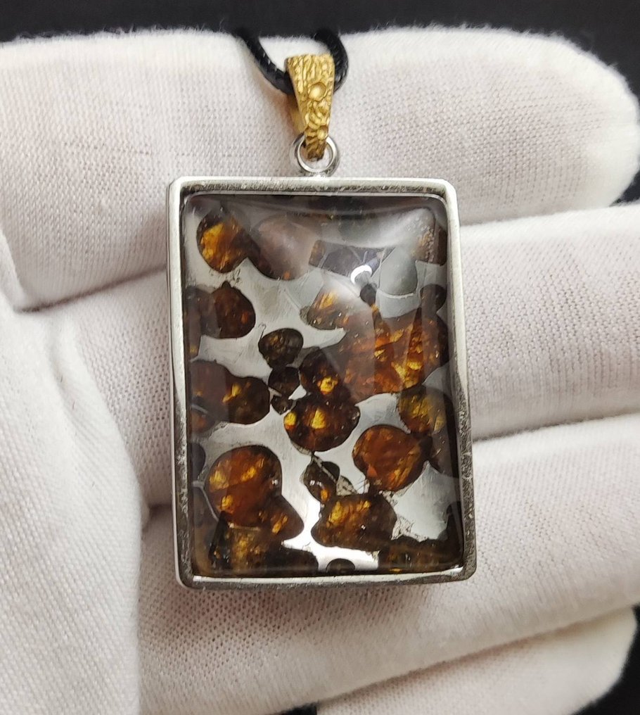 Pendiente Meteorite SERICHO - Altezza: 50 mm - Larghezza: 28 mm - 33 g #1.0