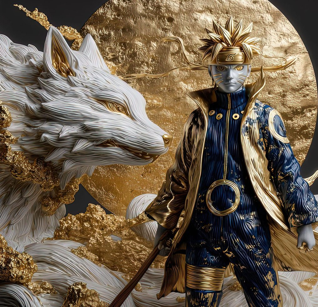 yamila - Naruto: El Zorro de Nueve Colas y la Armadura Dorada #3.2