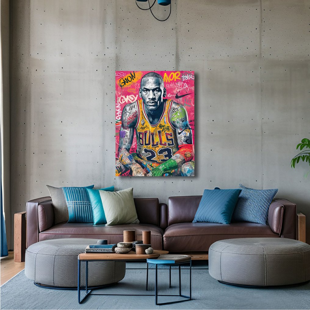 IPR Graph - Michael Jordan (Bulls #23) Legend Neo-Pop #3.2