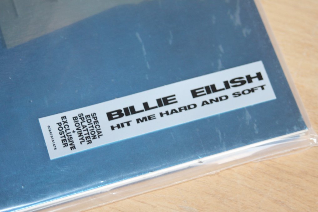 Billie Eilish - Hit Me Hard And Soft - Blue & Orange Splatter Biovinyl / No Time To Die OST - LP Albums (multiple items) - Coloured vinyl - 2024 #4.3