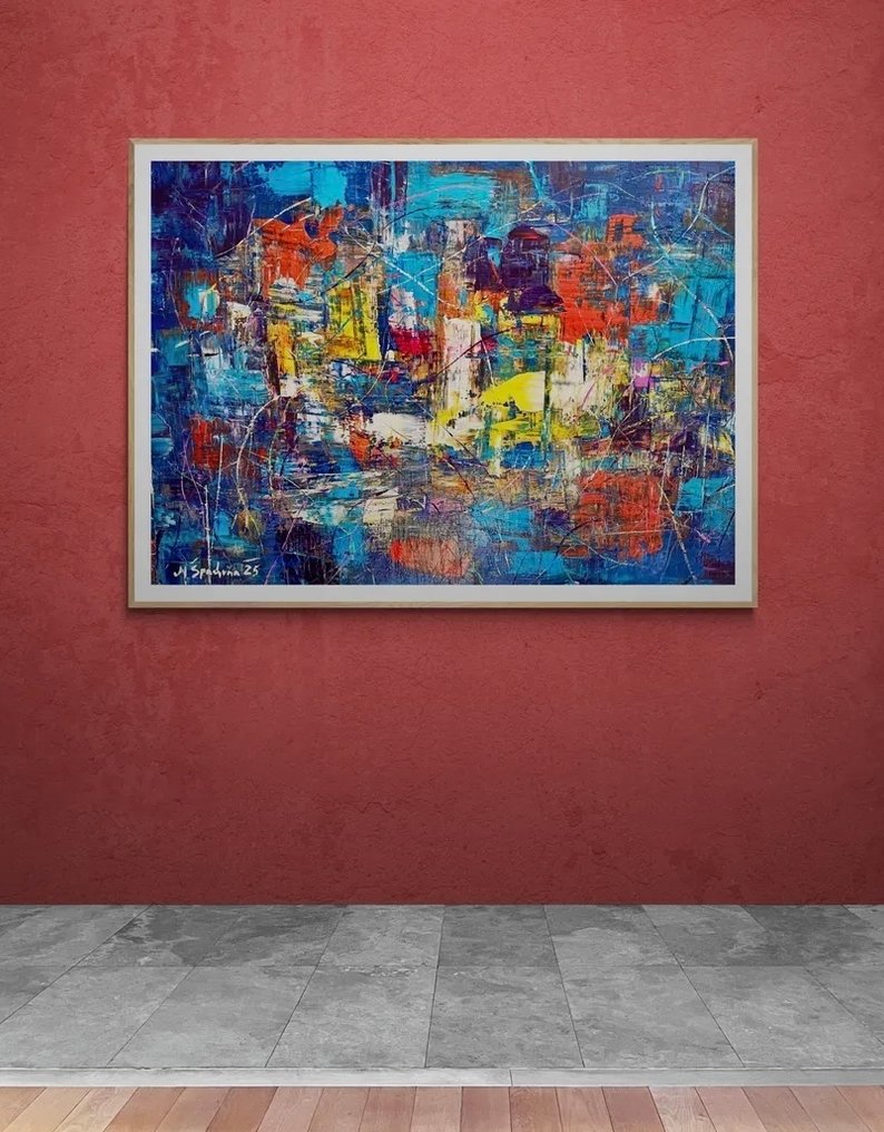 Miroslav Spadrna (Pintorcheco) - Corriente emocional-emotional current XL #3.2