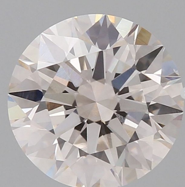 1 pcs 钻石  (天然)  - 1.04 ct - 圆形 - H - VS2 轻微内含二级 - 美国宝石研究院（GIA） #1.0