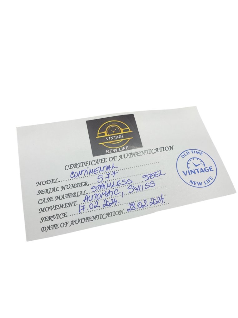 Continental - Zonder minimumprijs - S47 - Heren - 1970-1979  #4.3