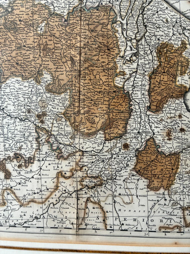 Nicolaum Visscher - Germaniae Inferioris XVII Provinciarum Accuratissima Tabula #3.2