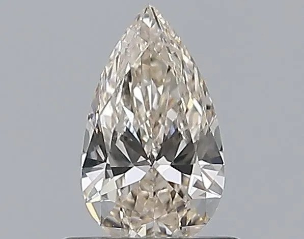 2 pcs 钻石  (天然)  - 1.02 ct - 梨形 - K - VVS2 极轻微内含二级, VS1 轻微内含一级 - 美国宝石研究院（GIA） #3.2