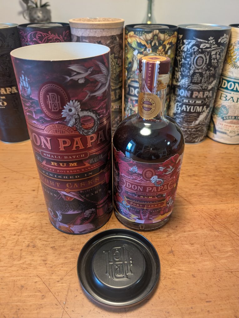 Don Papa - Rare Cask; Sevillana Cask Finish; Sherry Cask; Port Cask; Rye Aged; Gayuma; Baroko; Masskara  - 70厘升 - 10 瓶 #3.2