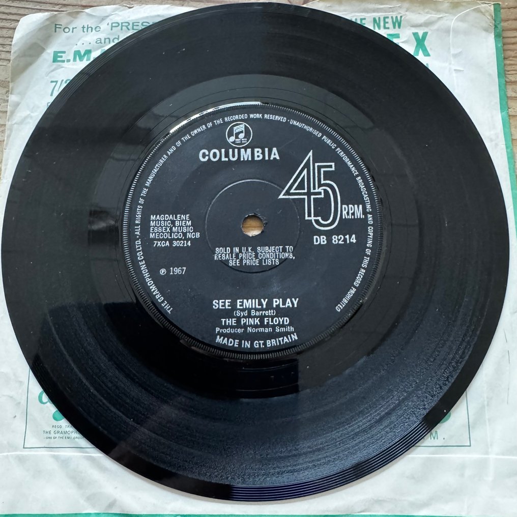 Pink Floyd - See Emily Play [first UK Pressing] - LP - Stereo - 1967 #4.3