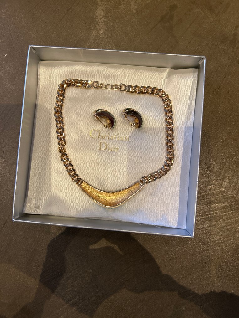 Christian Dior - 合成寶石 - 鍍金, 金屬, 珐琅 - 貼頸頸鏈 - 女士项链 #4.3