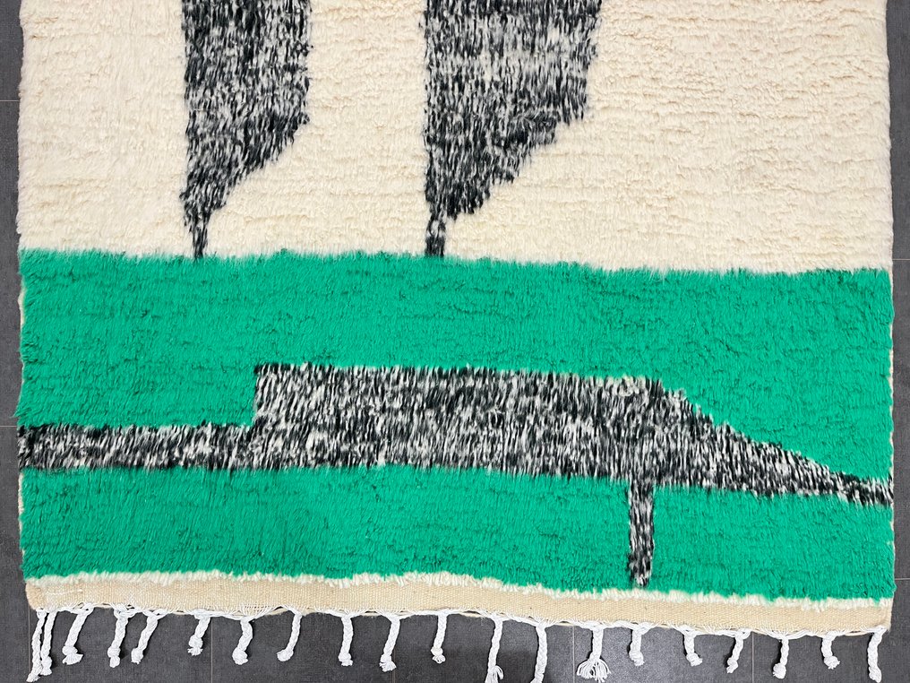 Berber, Mosaisk uldtæppe - Tæppe - 273 cm - 164 cm - Håndlavet vævet #2.1