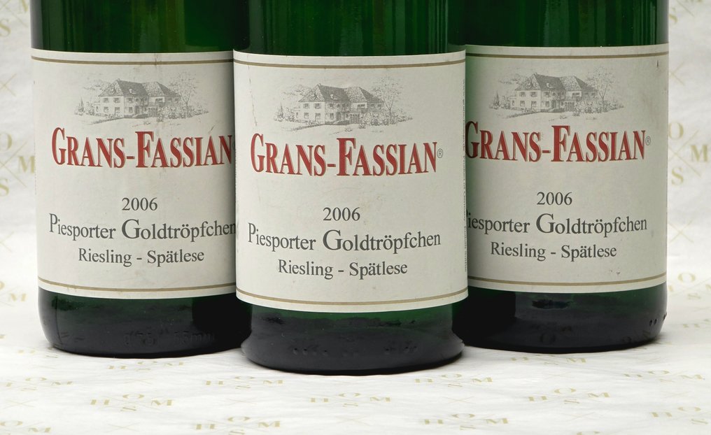 2006 Grans-Fassian, Piesporter Goldtröpfchen Riesling - Mosel Spätlese - 3 Bottles (0.75L) #2.1