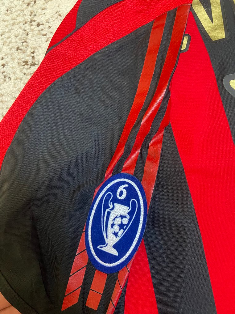 AC Milan - 欧洲足球锦标赛 - Andriy Shevchenko - 2005 - 足球衫 #3.2