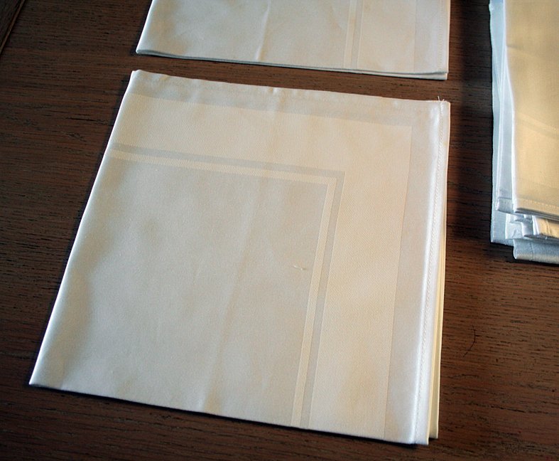 Napkin (16) - 51 cm - 51 cm - Damask #2.1