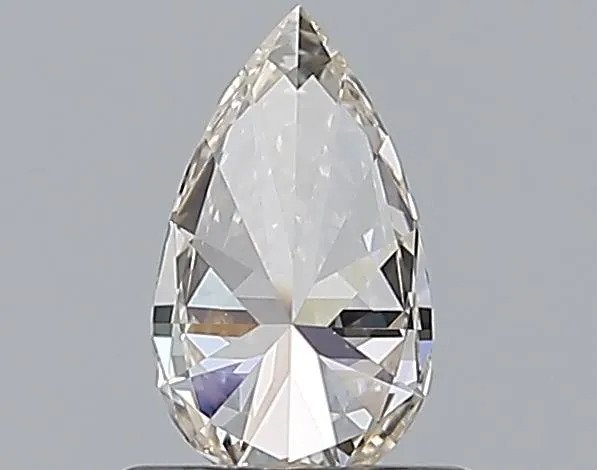 2 pcs 钻石  (天然)  - 1.02 ct - 梨形 - K - VVS2 极轻微内含二级, VS1 轻微内含一级 - 美国宝石研究院（GIA） #1.0