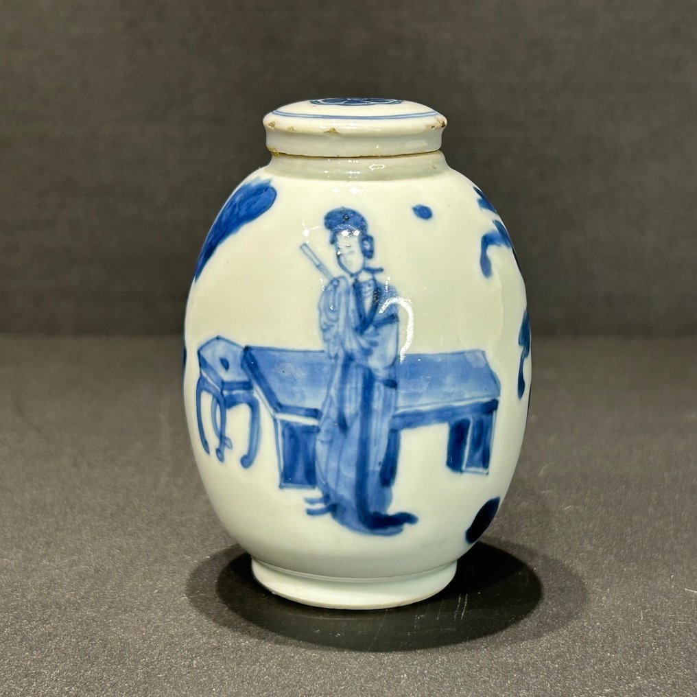 Vase - Porcelain - China - Kangxi (1662-1722) - Kangxi theebus #1.0