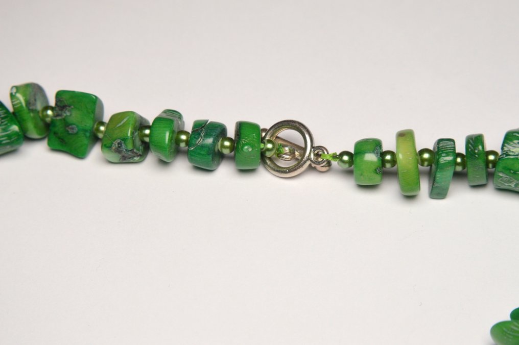 Corail - Corail vert - Collier - 186g #3.2