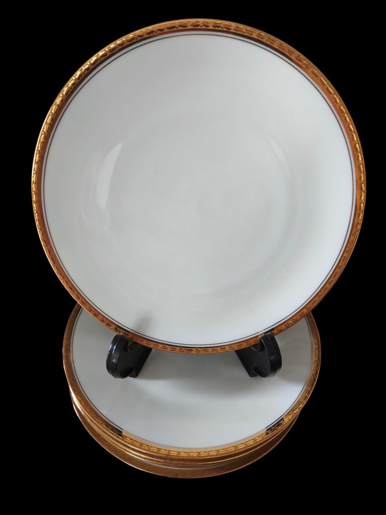 Limoges - Bernadaud - Serviço de mesa para 6 (12) - Porcelana - Serviço de mesa para 6 #4.3