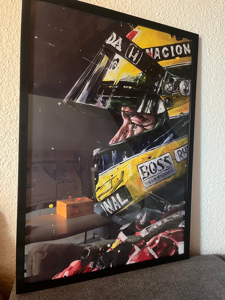 Art Photo - Cadre Ayrton Senna #3.2
