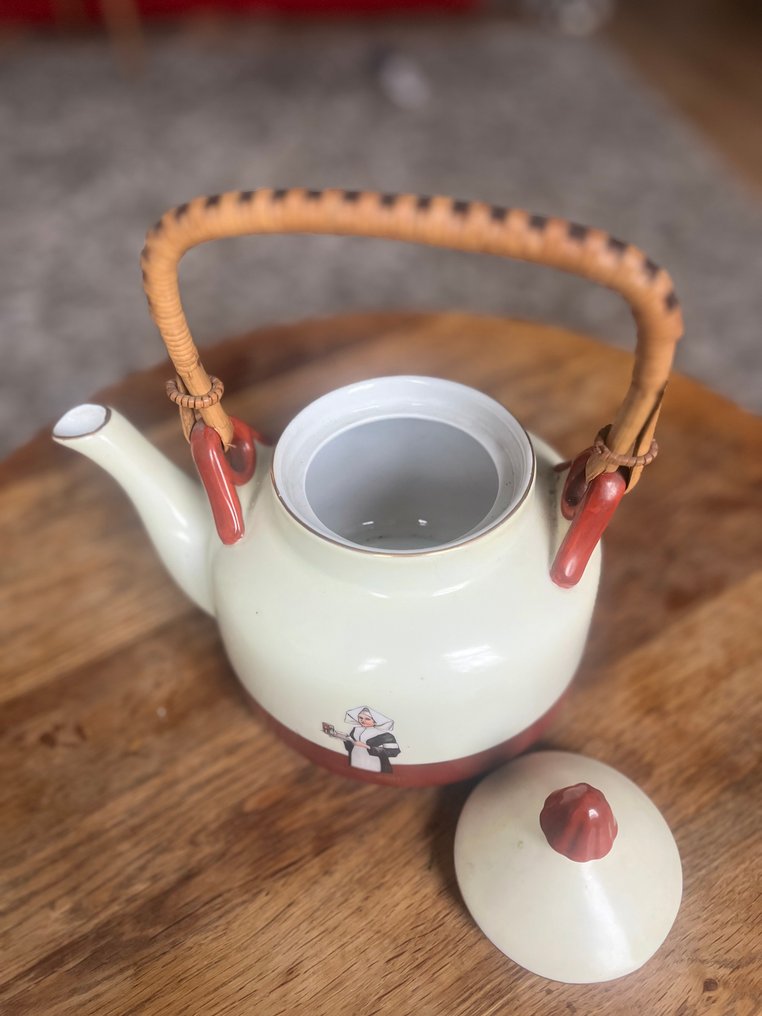 茶壶 - 陶瓷 - 原味 Droste 可可 #3.2