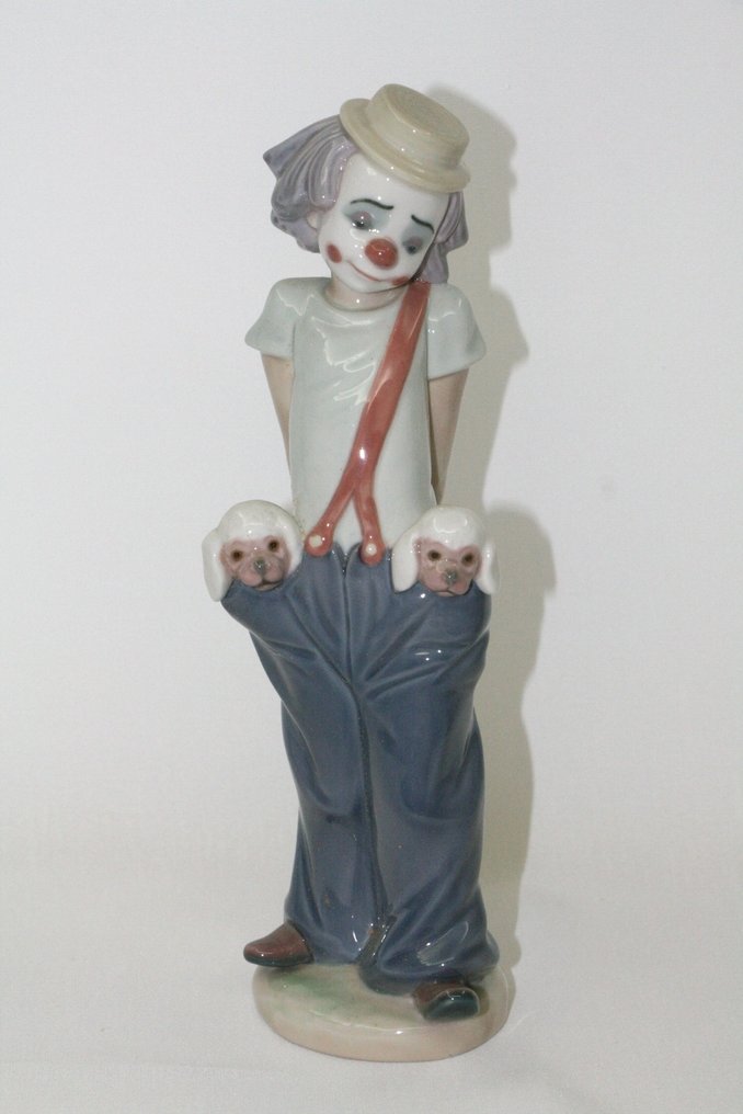 Lladró - Αγαλματίδιο - Clowns: "Little Traveler", "Destination Big Top", "Little Pals", "Having a Ball", and "Pals (5) - Πορσελάνη #2.1