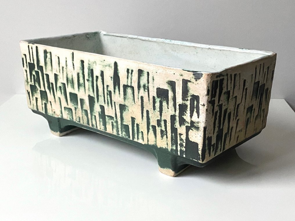 花盆 - Holland "U" 209-3 - 陶瓷 - 日本陶瓷设计 #1.0